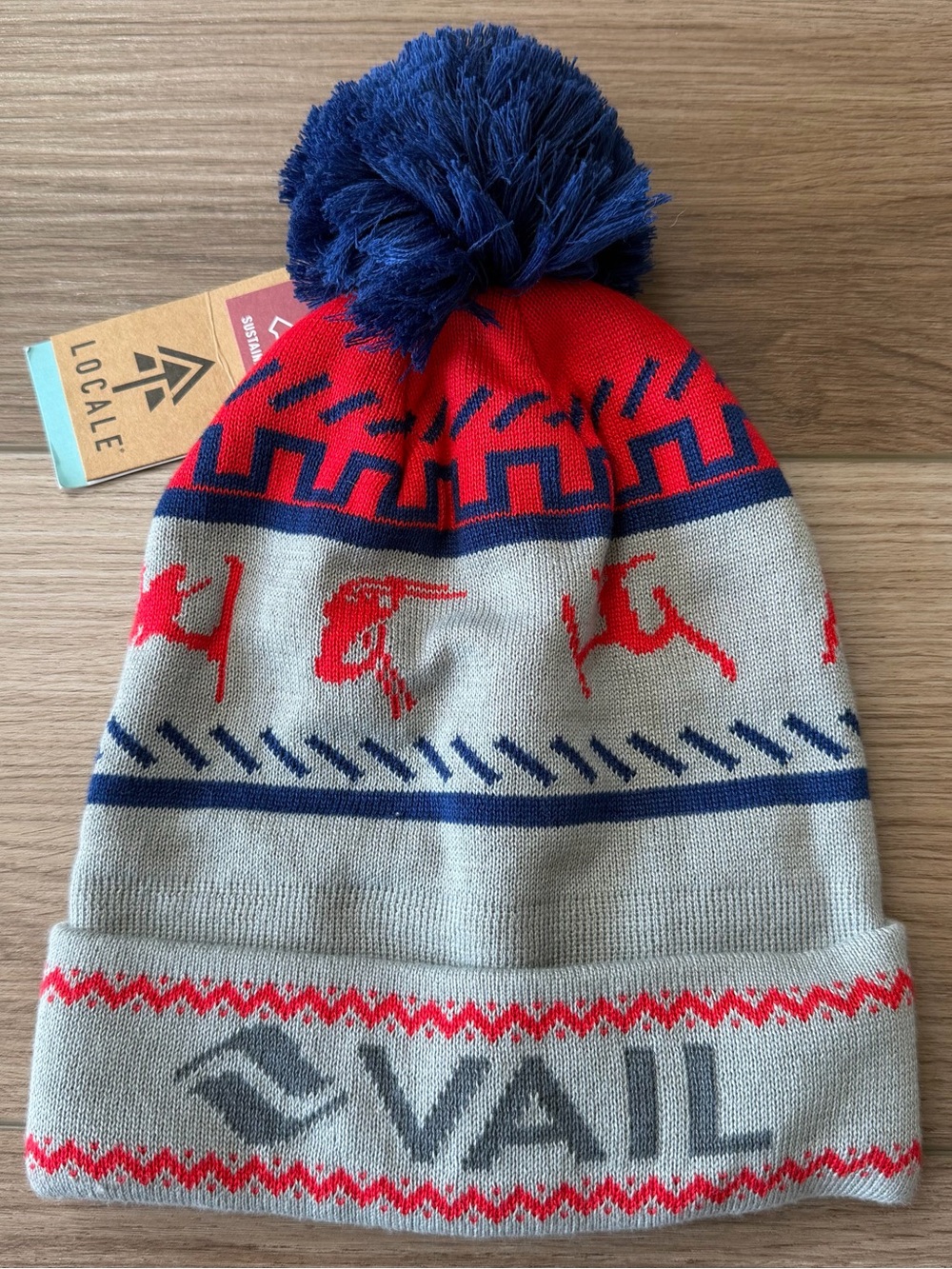 Vail Colorado Ski Resort Toboggan Winter Hat